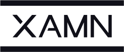 XAMN logo black